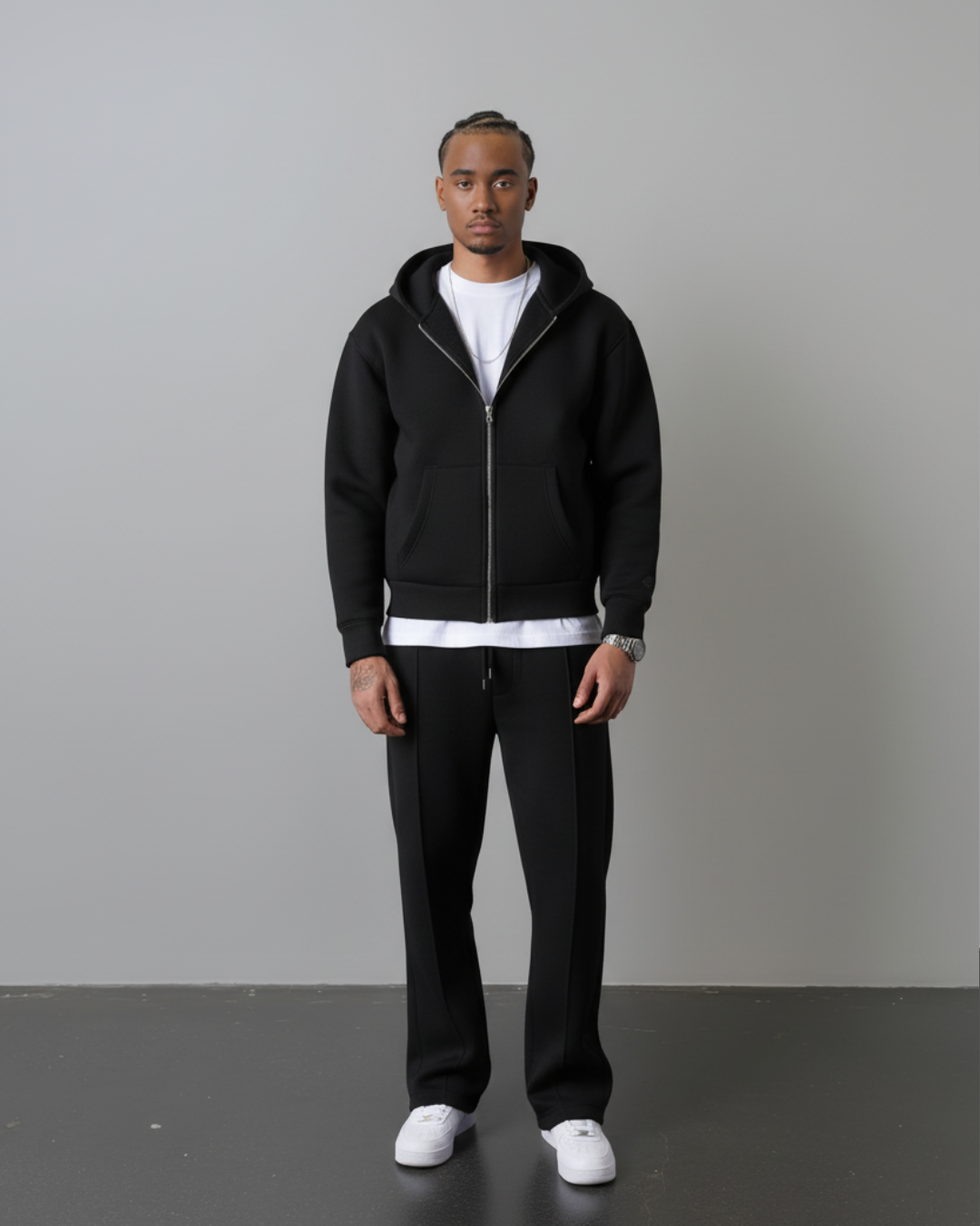 Ensemble coton premium - veste pantalon